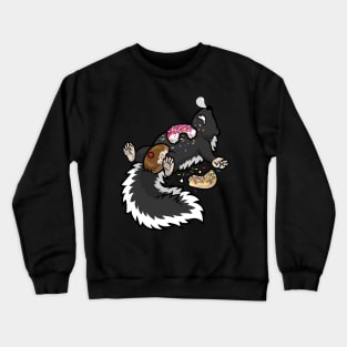 Skunk Funk Donuts Only Crewneck Sweatshirt